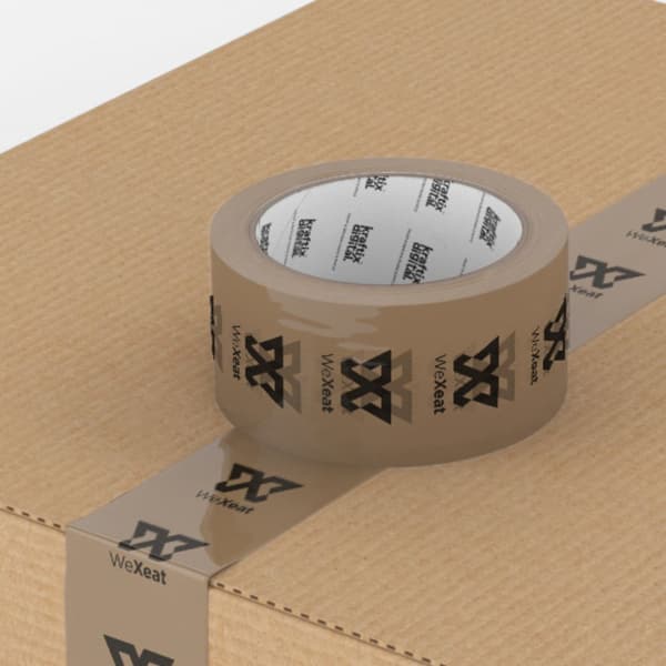 Brown Printed Tape