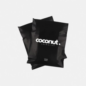 Black Custom Courier Poly Bags (with POD)