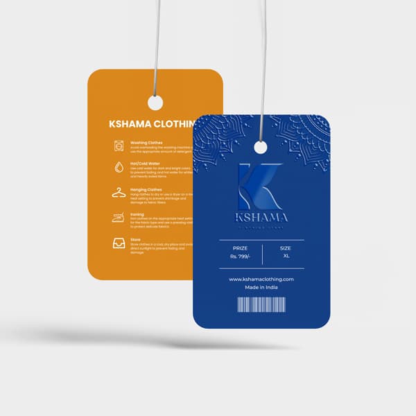 Spot UV Hang Tags