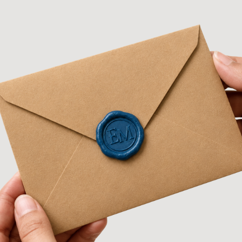Custom Seal Stamp Sticker