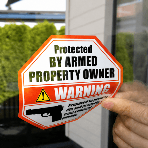 Front Adhesive (Reverse) Stickers