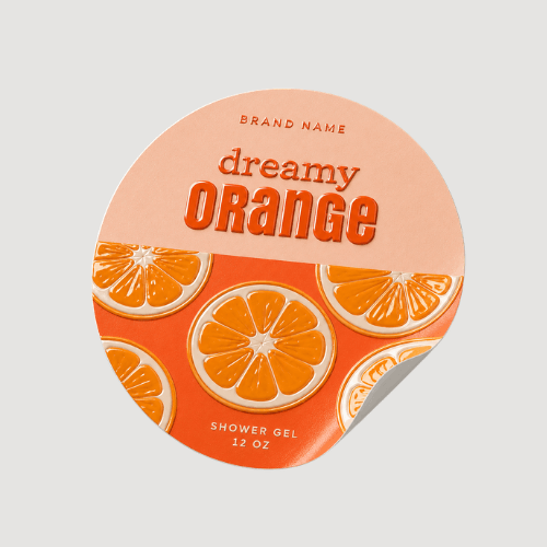 3D Raised & Embossed Sticker