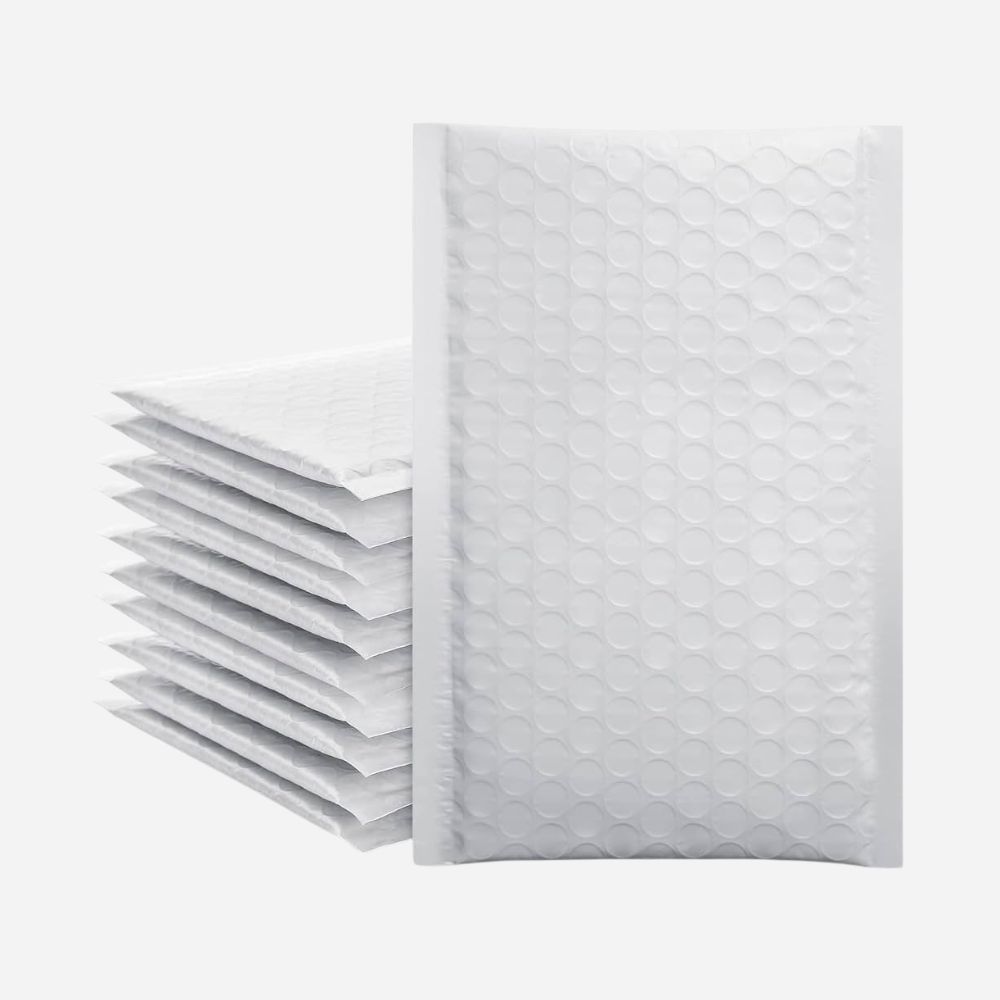 White Bubble Envelope (Not Printed)