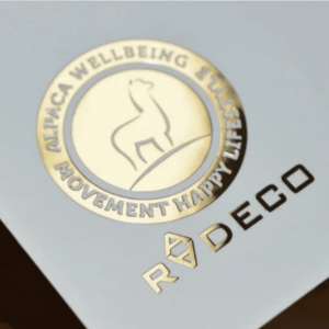 Gold metallic sticker for premium packaging - Kraftix Digital