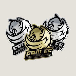 Silver & Gold Vinyl Stickers