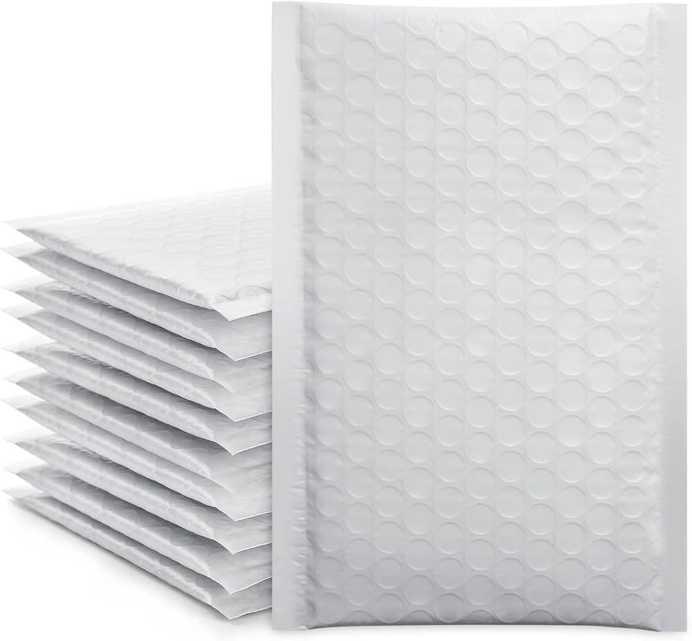 White Bubble Envelope (Not Printed)