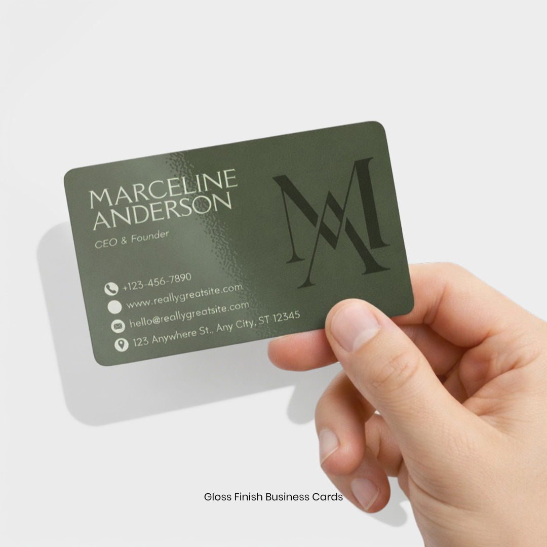 Gloss Laminated Business Cards
