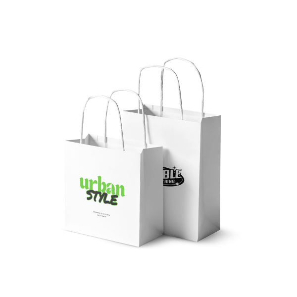 White Paper Bag Samples
