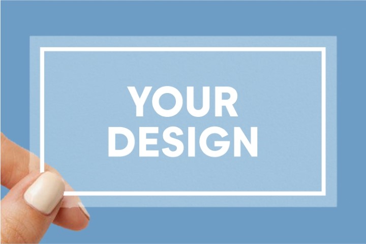 White Ink on Clear Vinyl