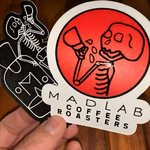 Raised Spot UV Vinyl Stickers 6