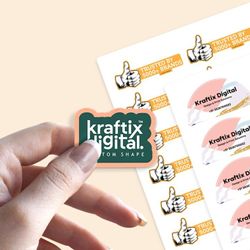 Custom Shape Die Cut Sticker