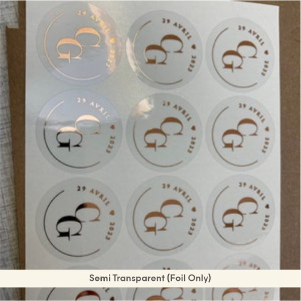 Foil Stickers (H&B) 9