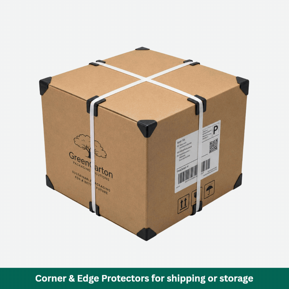 Shipping Box Corner Protectors Demonstration