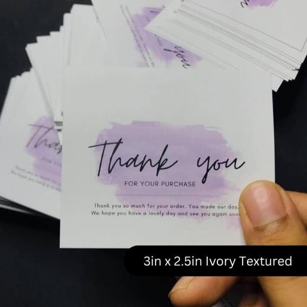 Flat Thank You Cards (H&B) 4