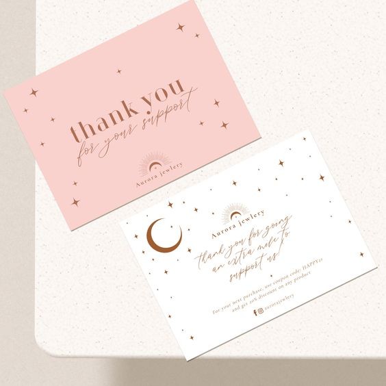 Flat Thank You Cards 9