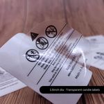 Transparent Size Stickers 5