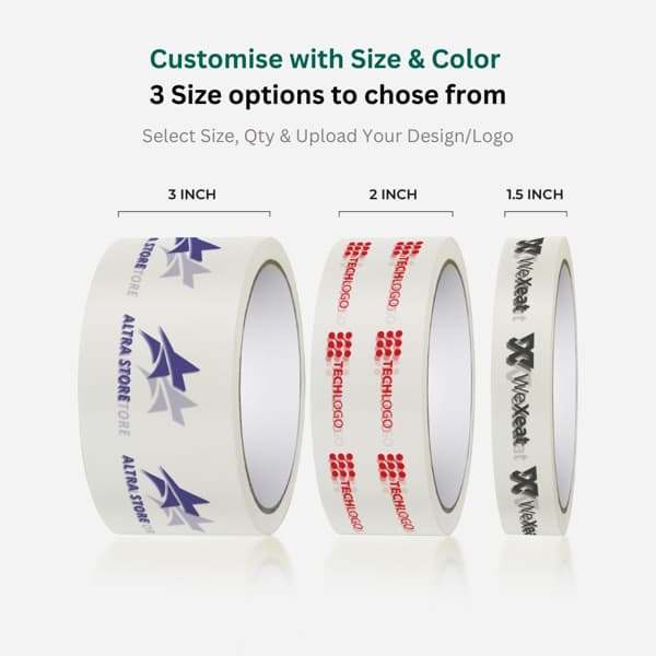 White Printed Tape 2