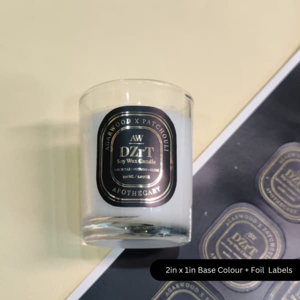 Candle Labels 10
