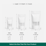 Stand Up Zip Pouch (Not Printed) 7