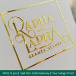 Metal Stickers – Luxury Custom Label 7