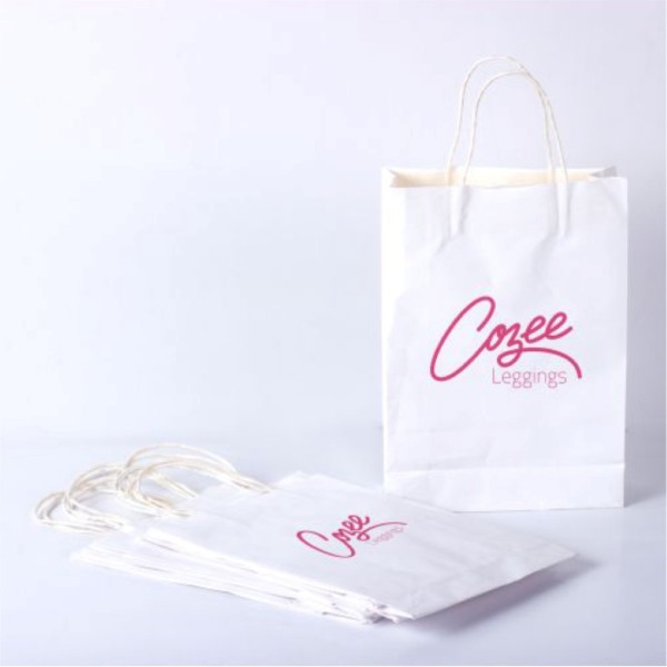 White Paper Bags (Bulk) 5
