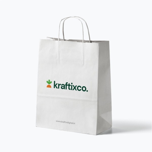 White Paper Bags (Bulk) 2