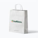 White Paper Bags (Bulk) 2