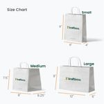 White Paper Bags (Bulk) 4
