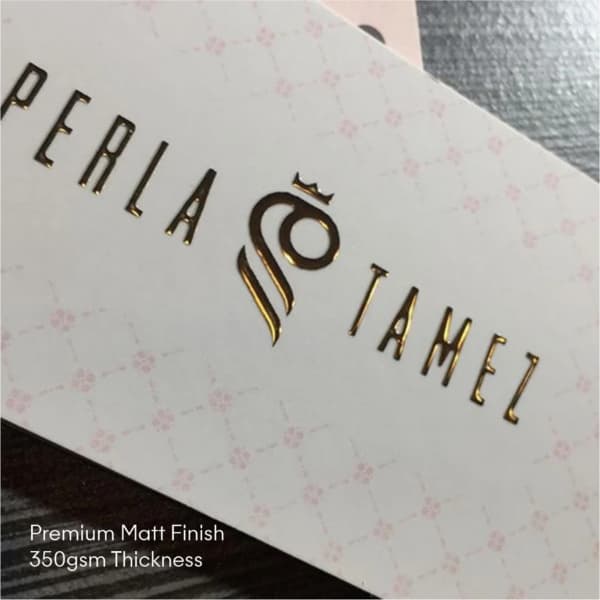 Raised Foil Business Cards 5