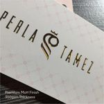 Raised Foil Business Cards 5