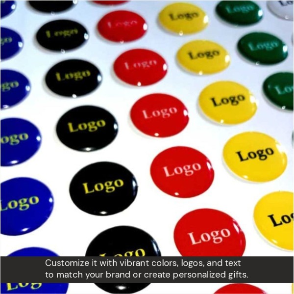 3D Dome Stickers 6