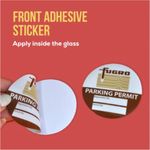 Front Adhesive (Reverse) Stickers 1