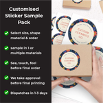 Get your Sticker Sample Kit 1