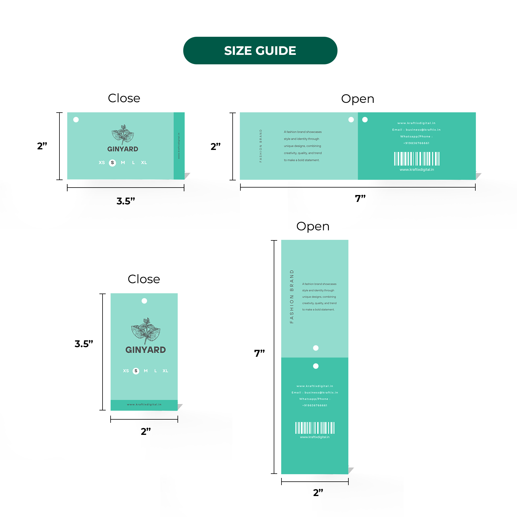 Foldable Hang Tags 4
