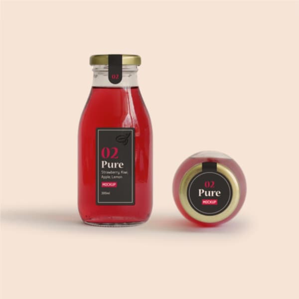 Bottle & Jar Labels 1