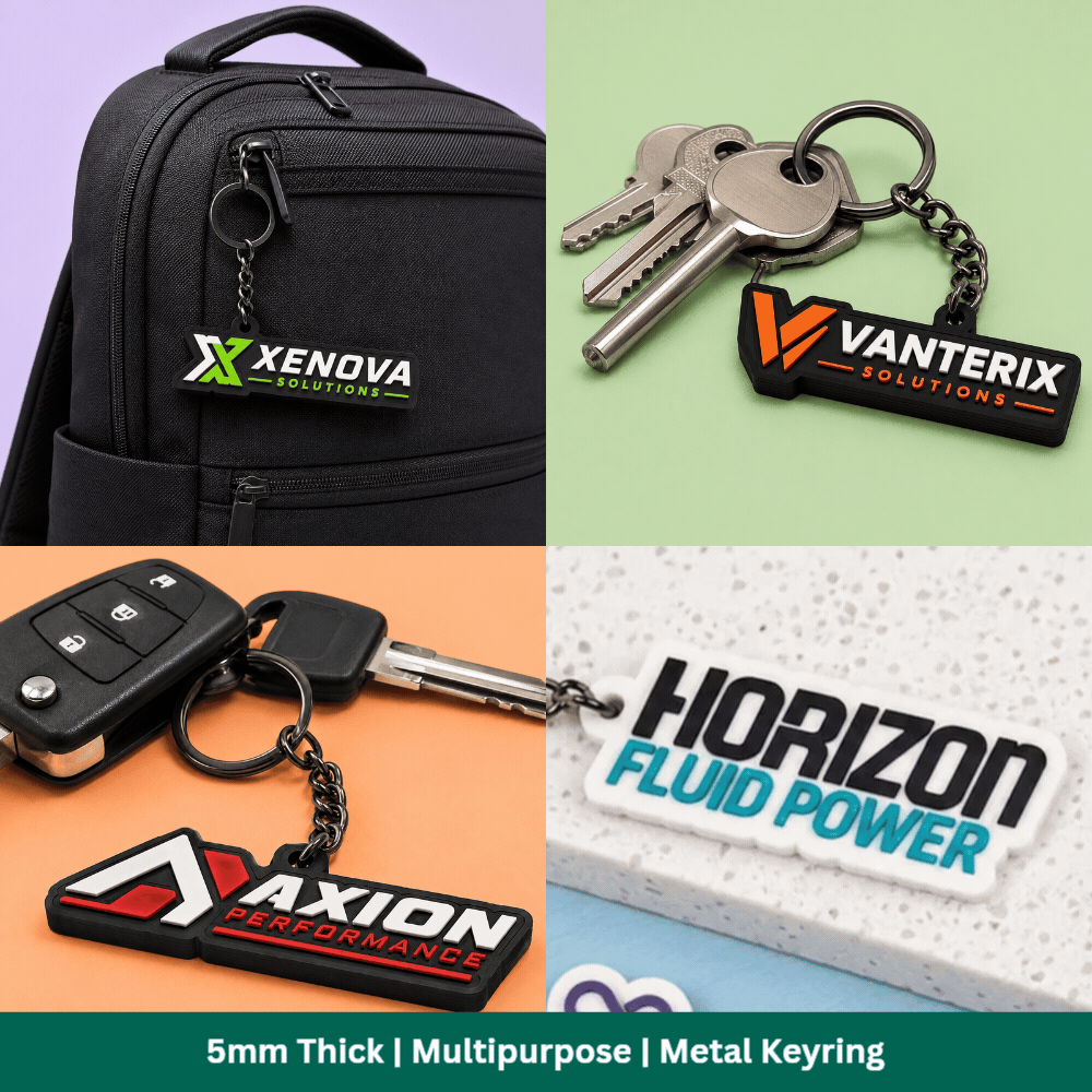 Custom Logo Keychains 3