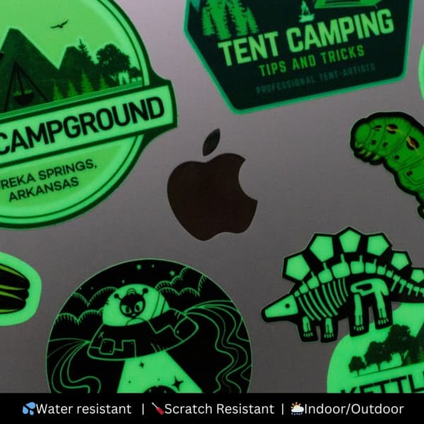 Glow in the Dark Stickers 2