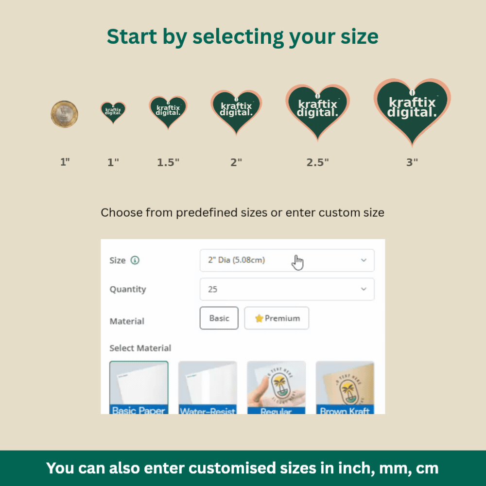 Heart Shape Stickers 2