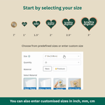 Heart Shape Stickers 2