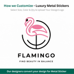 Metal Stickers – Luxury Custom Label 2