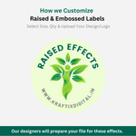 Raised Spot UV Vinyl Stickers 2