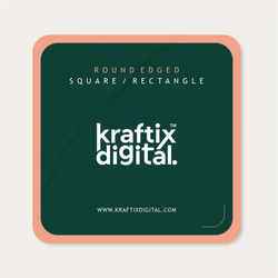 Round Edged Square Sticker