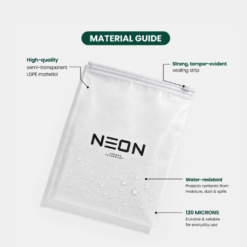 Custom Frosted Zipper Bags 3