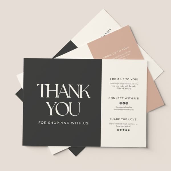 Premium Thank You Cards 1