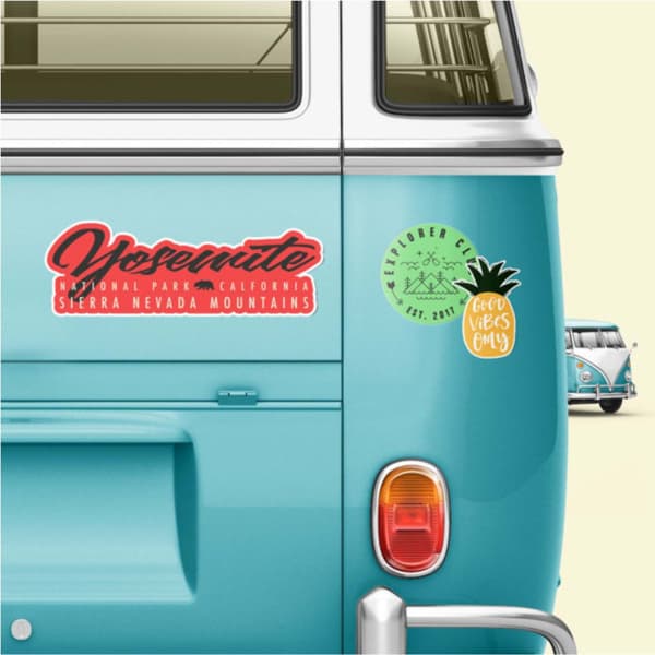 Vehicle Bumper Stickers 1