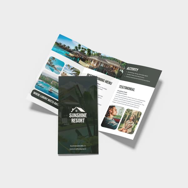 Tri-fold Brochure 4