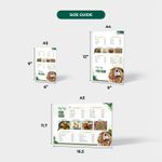 Single Leaf Foam Board Menu 3