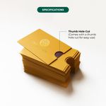 Key Card Paper Sleeves 2