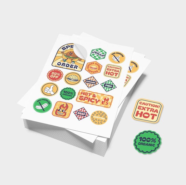 Multiple Stickers in Sheets 5
