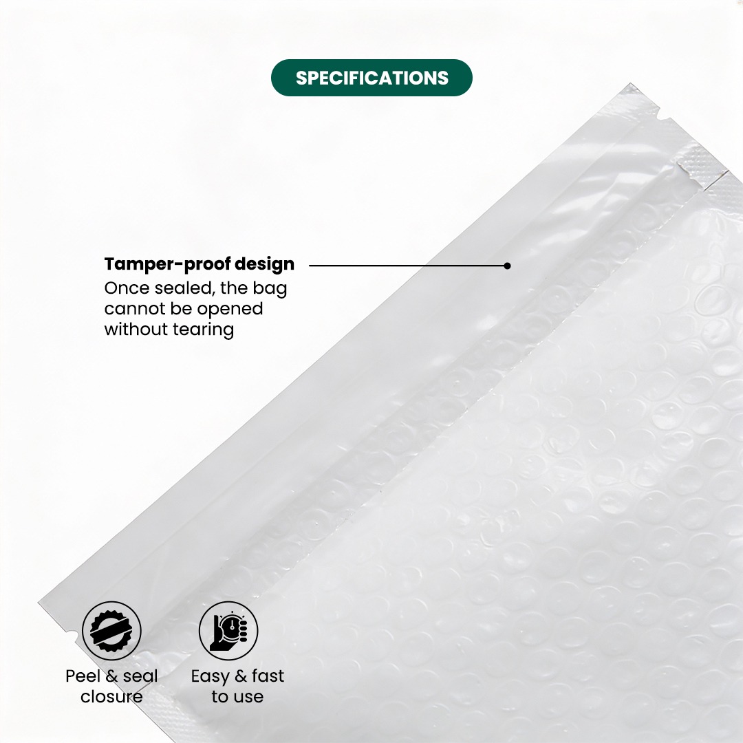 White Bubble Envelope (Not Printed) 4